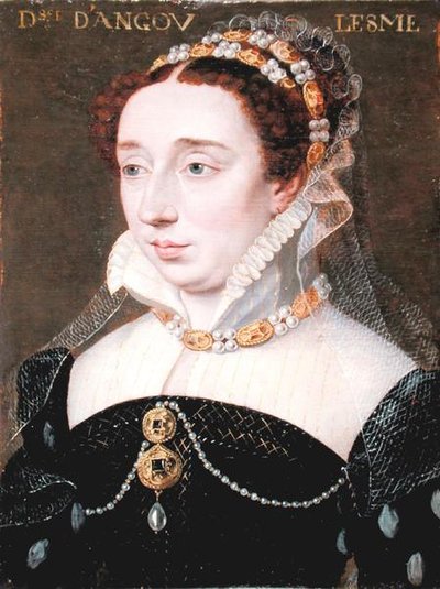 Diane of France or of Valois (1538-1619) Duchess of Angouleme by French School